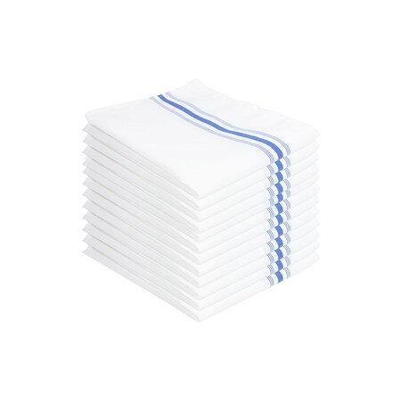 Monarch Brands Bistro Napkins 0, Blue, 120PK BISTRO-B-CS